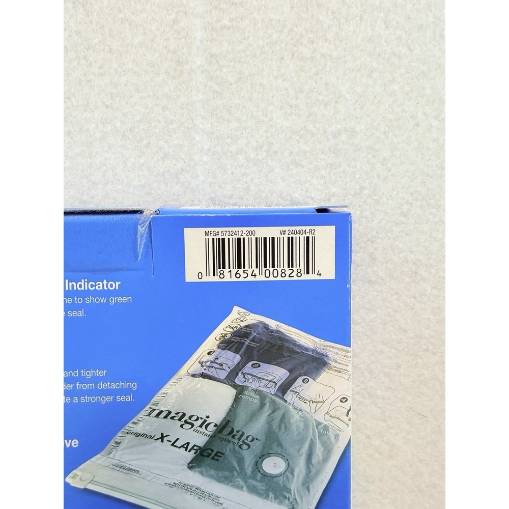 MagicBag 1 XL Flat Compression Storage Bags Clothes, NIB, Lot of 2, 2 Bags Total - Picture 4 of 6